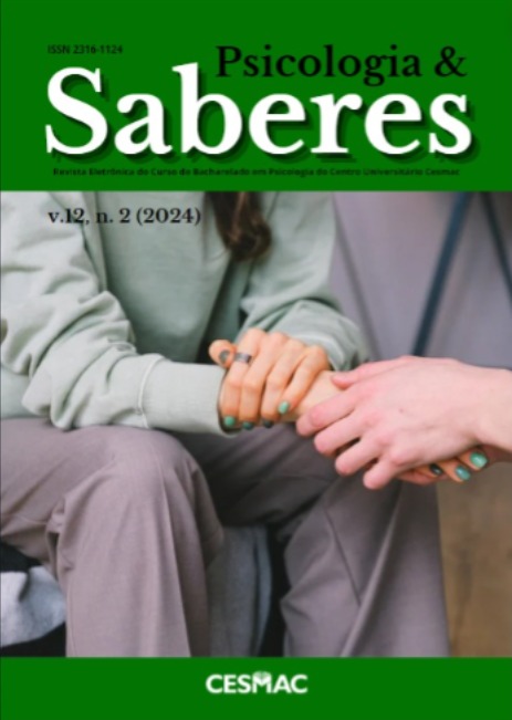 					View Vol. 13 No. 2 (2024): Revista Psicologia & Saberes
				