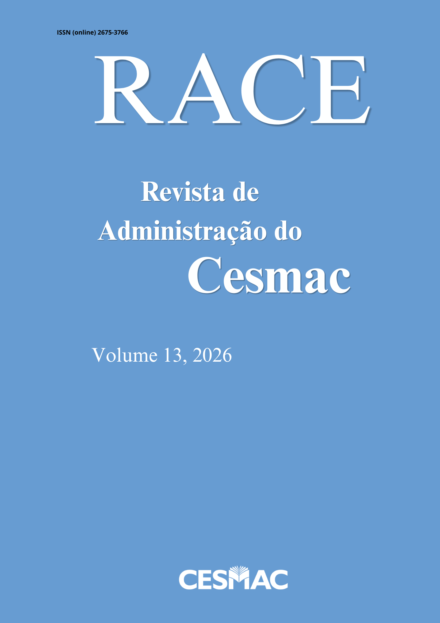 					Visualizar v. 13 n. 1 (2026): RACE - Revista de Administração do Cesmac
				